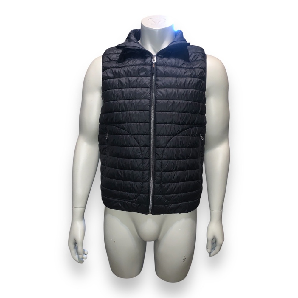 Zara Man Sleeveless Puffer Vest Jacket Size Large